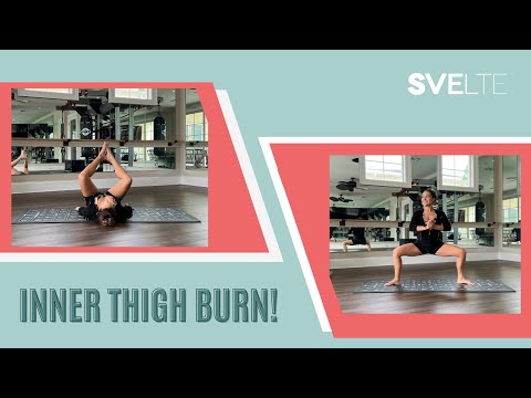 Inner Thigh Burn For Sculpted Legs And Flexibility 