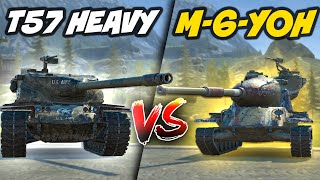 💥ЧТО КАЧАТЬ? T57 Heavy против M-6-YOH💥РОЗЫГРЫШ🎁Стрим Tanks Blitz