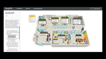 Testout | Network + | 2.3.7 Lab: Connect Network Devices