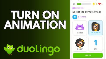How to Turn On Animation on Duolingo 2025?
