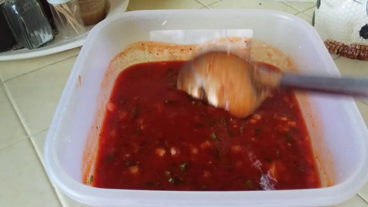 salsa para chips