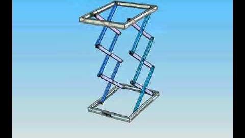 hydraulic lift,   Tri-O CADD NAGERCOIL,MARTHANDAM cad animation cell +919443281238.flv