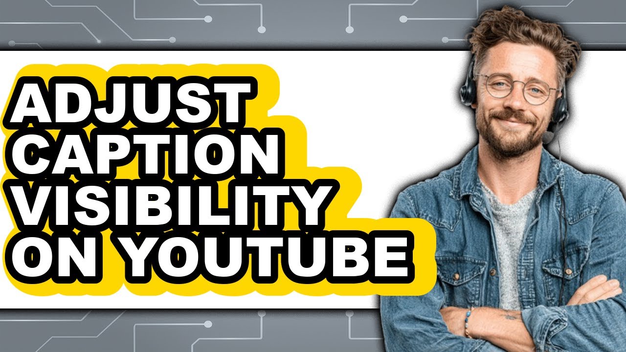 How to Adjust Caption Visibility on Youtube (only Way)