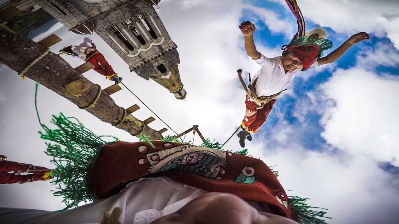 gopro dance of the flyers an ancient mexican ceremony youtube the dance of the flyers