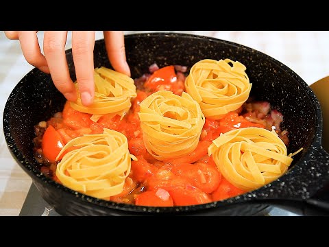 It39s so delicious that you can cook it everyday! ! Simple and healthy pasta recipe