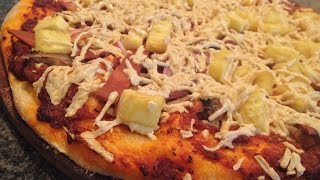 Hawaiian Pizza with Teriyaki Ham | Meatless Monday Week 34