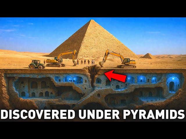 THE TRUTH ABOUT GIZA: Strange Ancient System Discovered Beneath the Pyramids