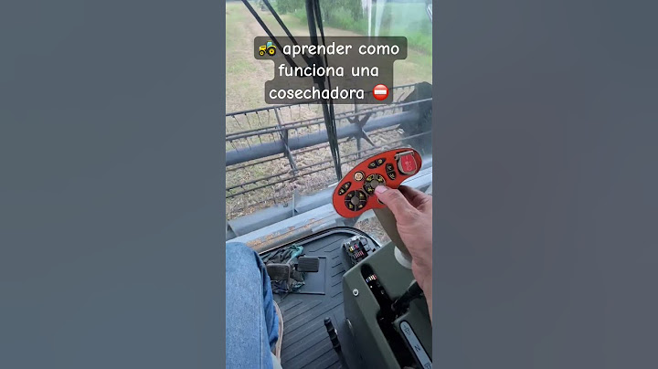 🚜 aprender como funciona una cosechadora ⛔️