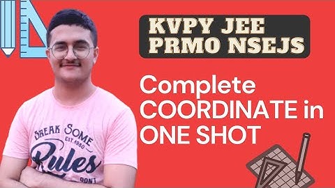 ONE SHOT Coordinate Geometry for KVPY, JEE, PRMO, NSEJS| Straight Lines, Circles | KVPY SA Maths