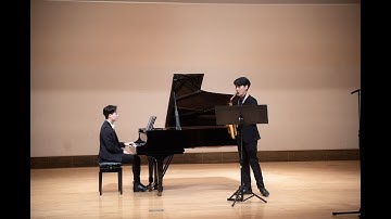 Fernande Decruck: Sonata in C-sharp Minor for Alto Saxophone and Piano  費爾南德．德克魯克：給中音薩克斯風與鋼琴的升C小調奏鳴曲