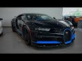 CHECK OUT This Insane 2019 Bugatti Chiron in Blue Royal Carbon!