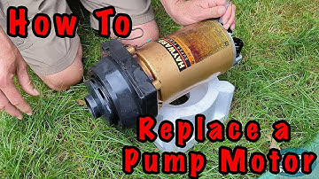 How to Replace a Hayward Super Pump Motor step by step