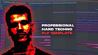 Hard Techno FLP #1 FL Studio Template (Sonny Wern, DJSM, Maddix, Neptunica, Niklas Dee style)