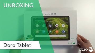 Doro Tablet Unboxing