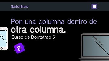 Curso Bootstrap - Anidación de columnas - css layout
