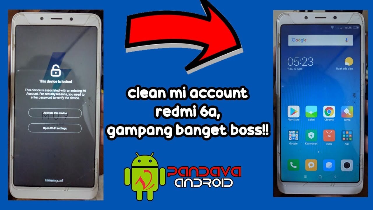 Mi 6a mi account. Bypass mi account redmi 4x santoni. mi account lock.