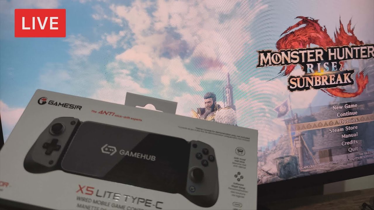 Unboxing a NEW controller | Chill stream playing with the Longsword | Monster Hunter Rise - Sunbreak