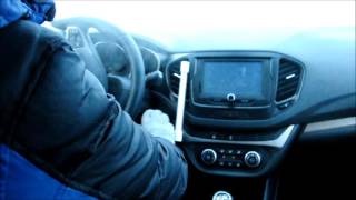 Drom.ru тест-драйв Lada Vesta: успешный запуск при 33 градусах мороза