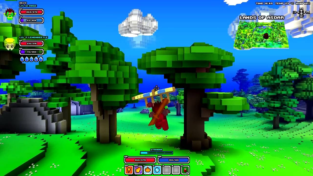 Cube World How to use a Hang Glider YouTube