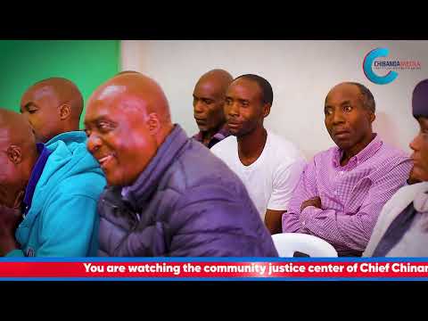 Kuvharwa kwenzira inoshandiswa neruzhinji-Chief Chinamhora's traditional court