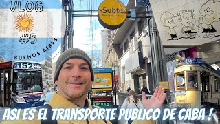 🔥 Asi es el TRANSPORTE PÚBLICO de BUENOS AIRES | MODERNO ?