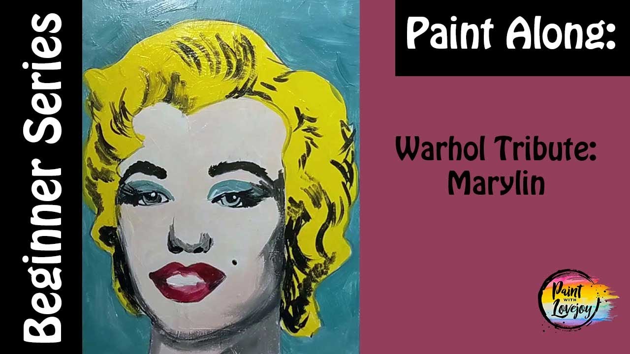 Warhol Tribute - Marylin (Change colors & have fun)