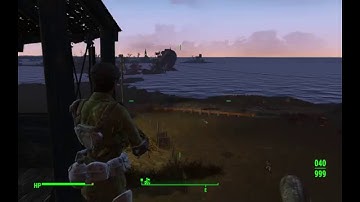Fallout 4 40+ missile turrets VS 100 "Fist" Super mutants