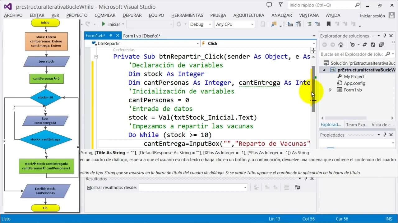 Estructura Iterativa Bucle While 16 25 Programación Visual Basic - YouTube