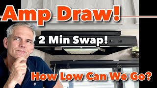 Range Hood Light Swap - How Many Amps Saved?  & The Limbo! by Wines, Pines and Canines 1,546 views 10 months ago 2 minutes, 18 seconds