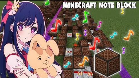 [Full Song] Yoasobi - Idol (Oshi No Ko) Minecraft note block cover