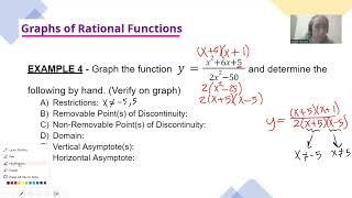 Graphs of Rational Functions - Part 2