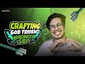 Crafting God Trident In Herobrine SMP | Day #13