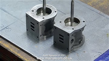 REBUILDING A STUART DOUBLE 10V STEAM ENGINE - PART #5