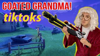 Funniest Goated Grandma TikTok Videos Compilation! / DeeLaneArts Funny TikTok / Fortnite Grandma