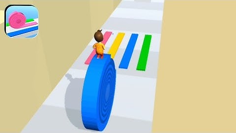 layers roll 🌈 walkthrough mobile🚶 all levels gameplay⚽ 🤡🤠 #8