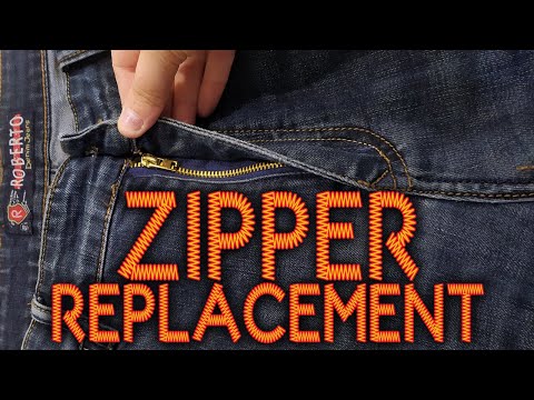 ZIPPER REPLACEMENT  * Kako Zamjeniti Rajfešlus *