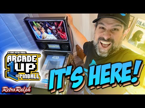 Arcade1Up Star Wars Pinball - It's HERE! from Retro Ralph