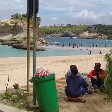 indahnya pantai klayar #shorts
