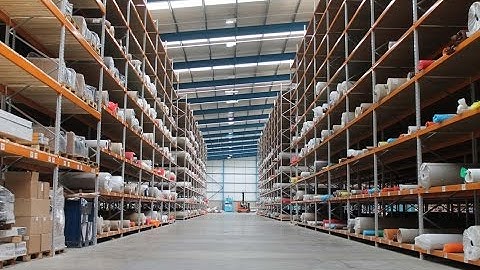 Bespoke Carpet Racking Installation for Designer Contracts Ltd