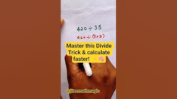 🔥 Divide Trick in 5 Seconds! 🔥 | Fast Math Trick #shorts#maths#mathstricks #viral#tricks#trending
