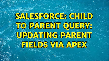 Salesforce: Child to Parent Query: Updating Parent Fields via Apex (2 Solutions!!)