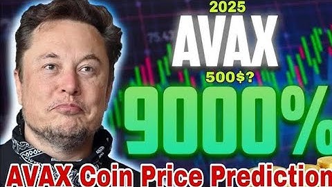 AVAX Avalanche Coin Price Prediction 2025|  Future of AVAXAvalanche Elliott Wave Technical Analysis