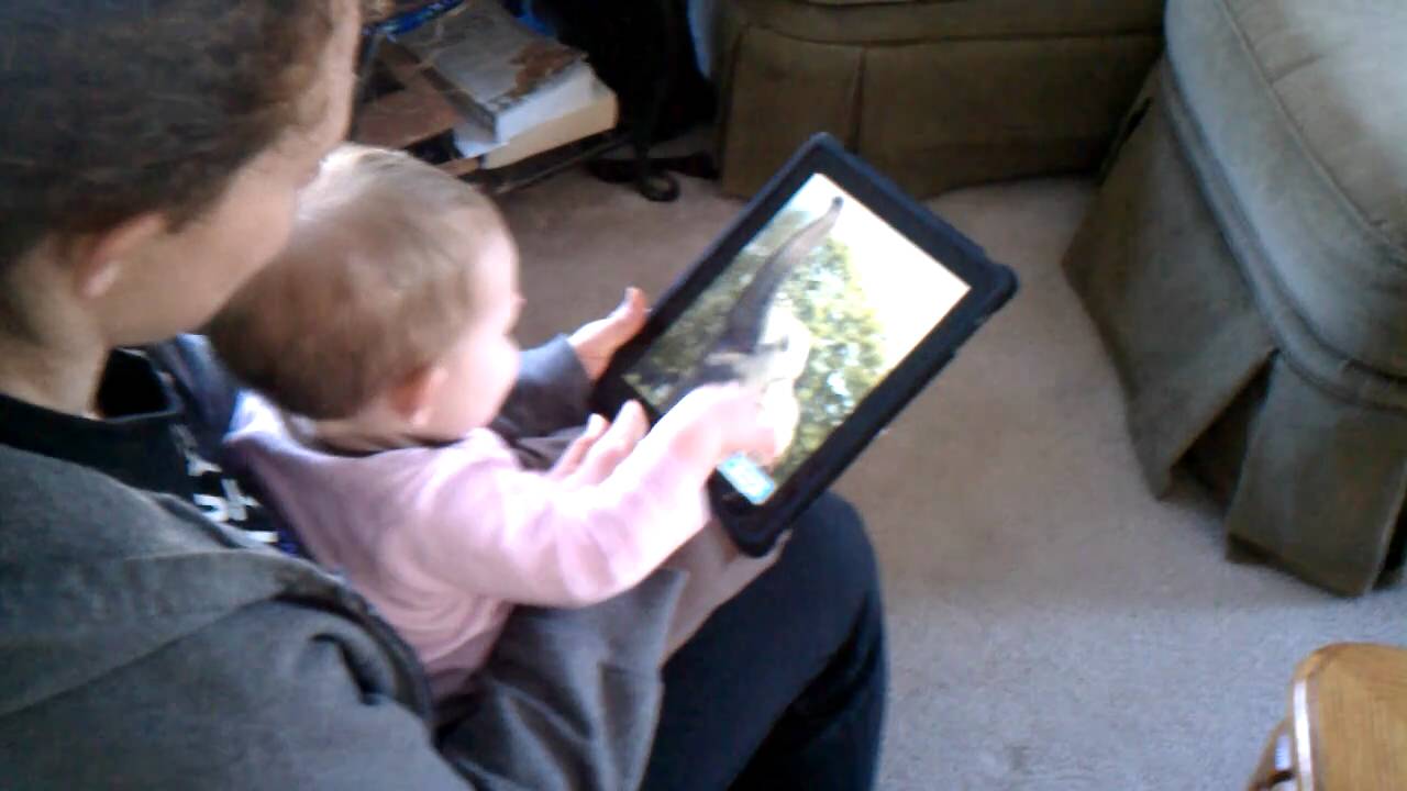 How easy is it to use iPad? A baby can use it. YouTube