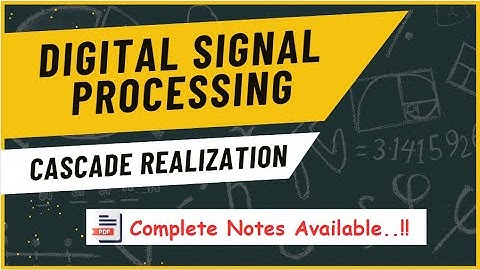 3. Cascade Realization
