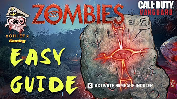 RAMPAGE INDUCER Easter Egg Guide - ZOMBIES - Shi No Numa - CoD Vanguard - xCHIEFx Gaming