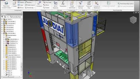 Autodesk Factory Design Suite  Projeto eficiente de montagens grandes e complexas