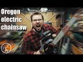 Oregon electric chainsaw  CS1500 - quick overview.