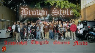 Ariestrobal - BROWN STYLE ft. ThugLife, Genesis \u0026 Flacko (Official Music Video)