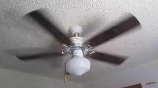 Baseball Bat fan with Hunter fan blades (Full Operation video)
