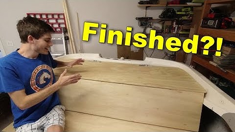 Boat Restoration - Back Seat Rebuild Part 3